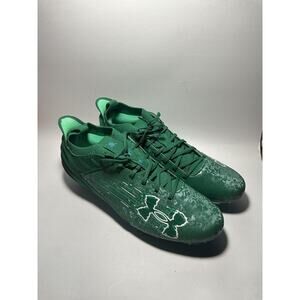 Under Armour Blur 2 MC Suede 'Green' Football Cleats 3027978-300 Men’s Size 13